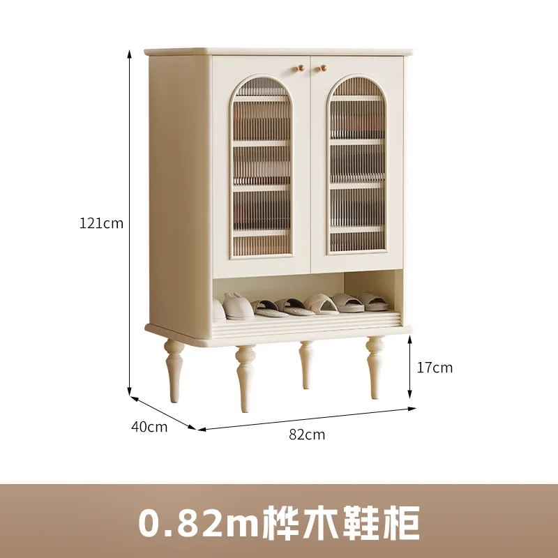 French retro solid wood shoe cabinet door corridor aisle shoe cabinet birch paint cream wind new multi-layer entrance cabinet
French retro solid wood shoe cabinet door corridor aisle shoe cabinet birch paint cream wind new multi-layer entrance cabinet