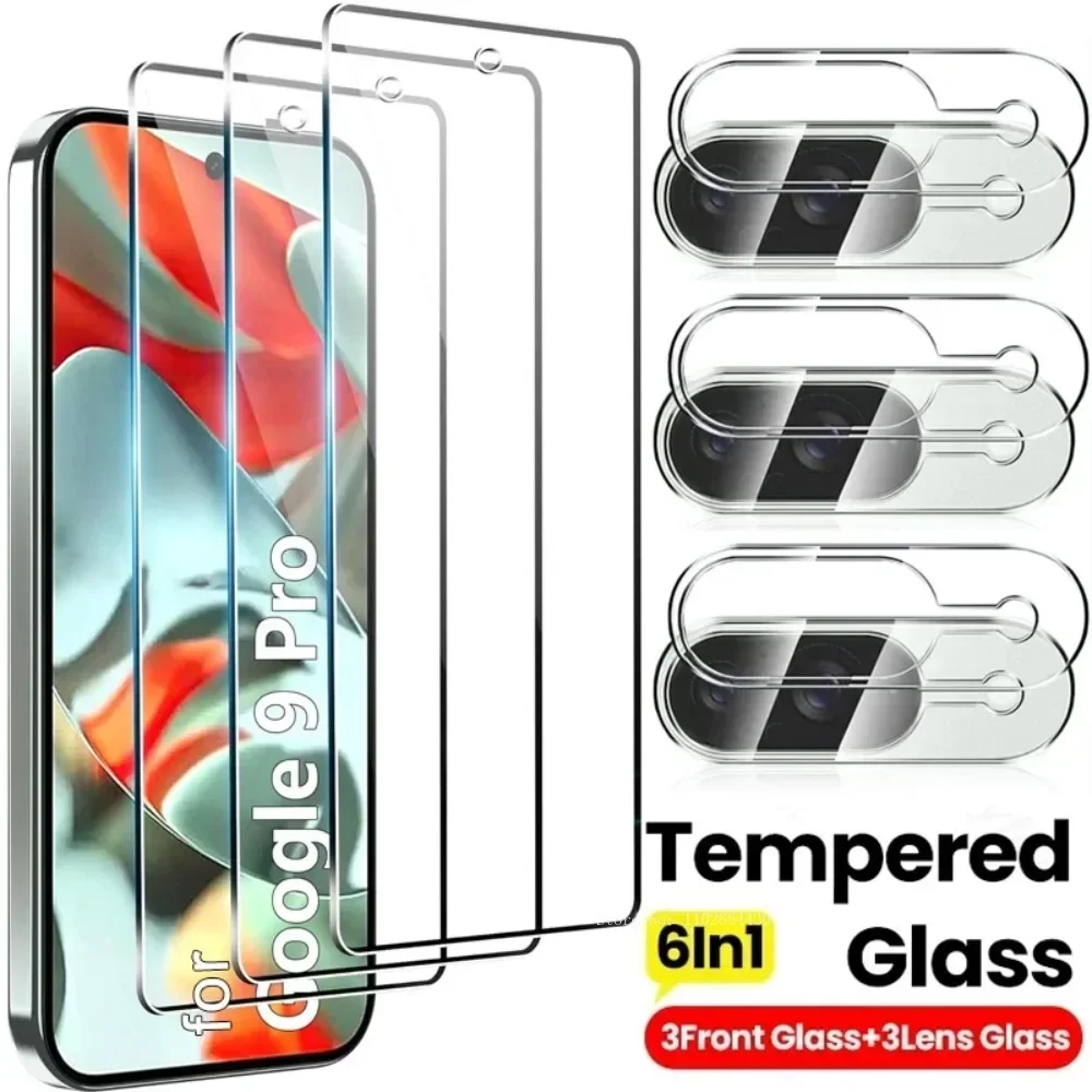 6-in-1 For Google Pixel 9 Pro XL Pixel 8 Pro Tempered Glass 9H HD Clear Screen Protector For Google Pixel9 Pro Camera Lens Glass
6-in-1 For Google Pixel 9 Pro XL Pixel 8 Pro Tempered Glass 9H HD Clear Screen Protector For Google Pixel9 Pro Camera Lens Glass