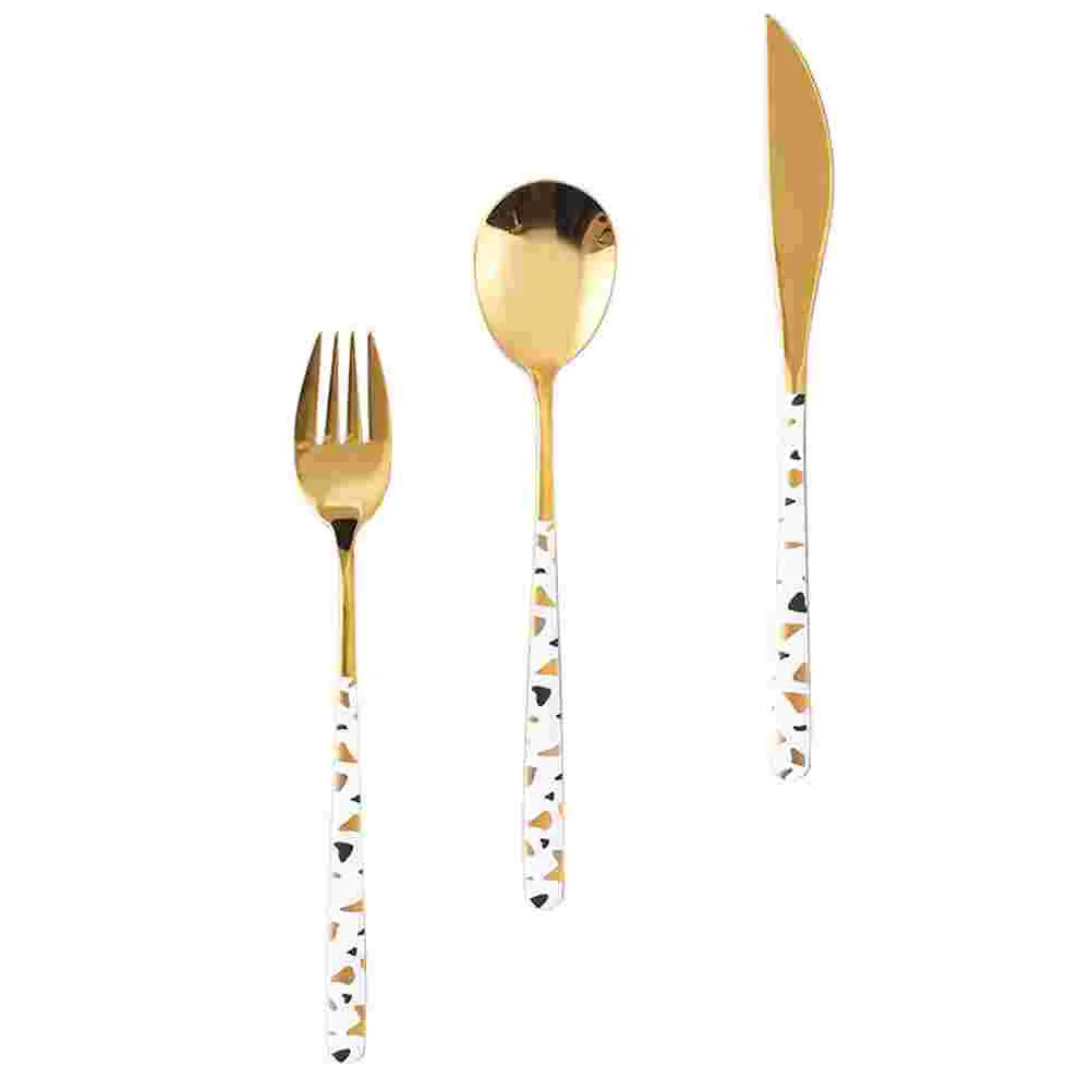 3 Pcs Cutlery Spoon Silverware Dinnerware Utensil Stainless Steel Simple Tableware Portable Travel
3 Pcs Cutlery Spoon Silverware Dinnerware Utensil Stainless Steel Simple Tableware Portable Travel
