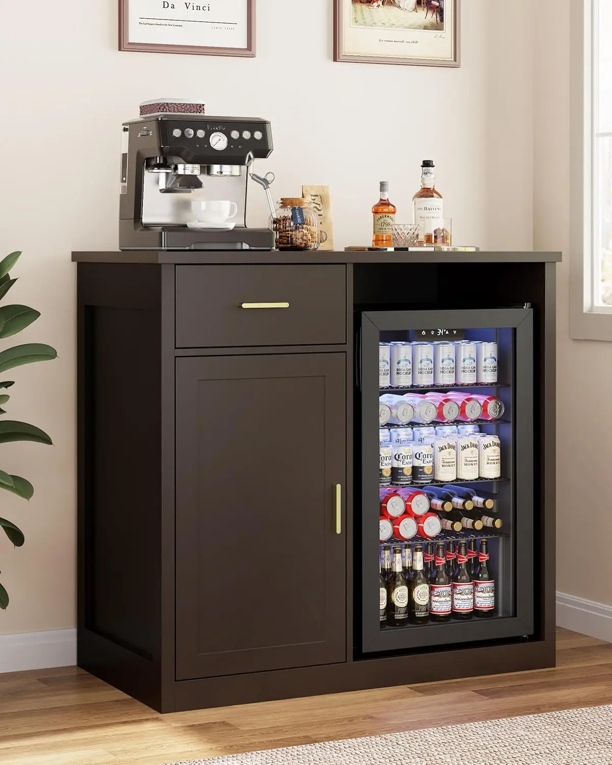Bar Cabinet with Mini Fridge Space, Coffee & Wine Bar Cabinet with Drawer and Storage, Modern Liquor Cabinet &, Customized
Bar Cabinet with Mini Fridge Space, Coffee & Wine Bar Cabinet with Drawer and Storage, Modern Liquor Cabinet &, Customized