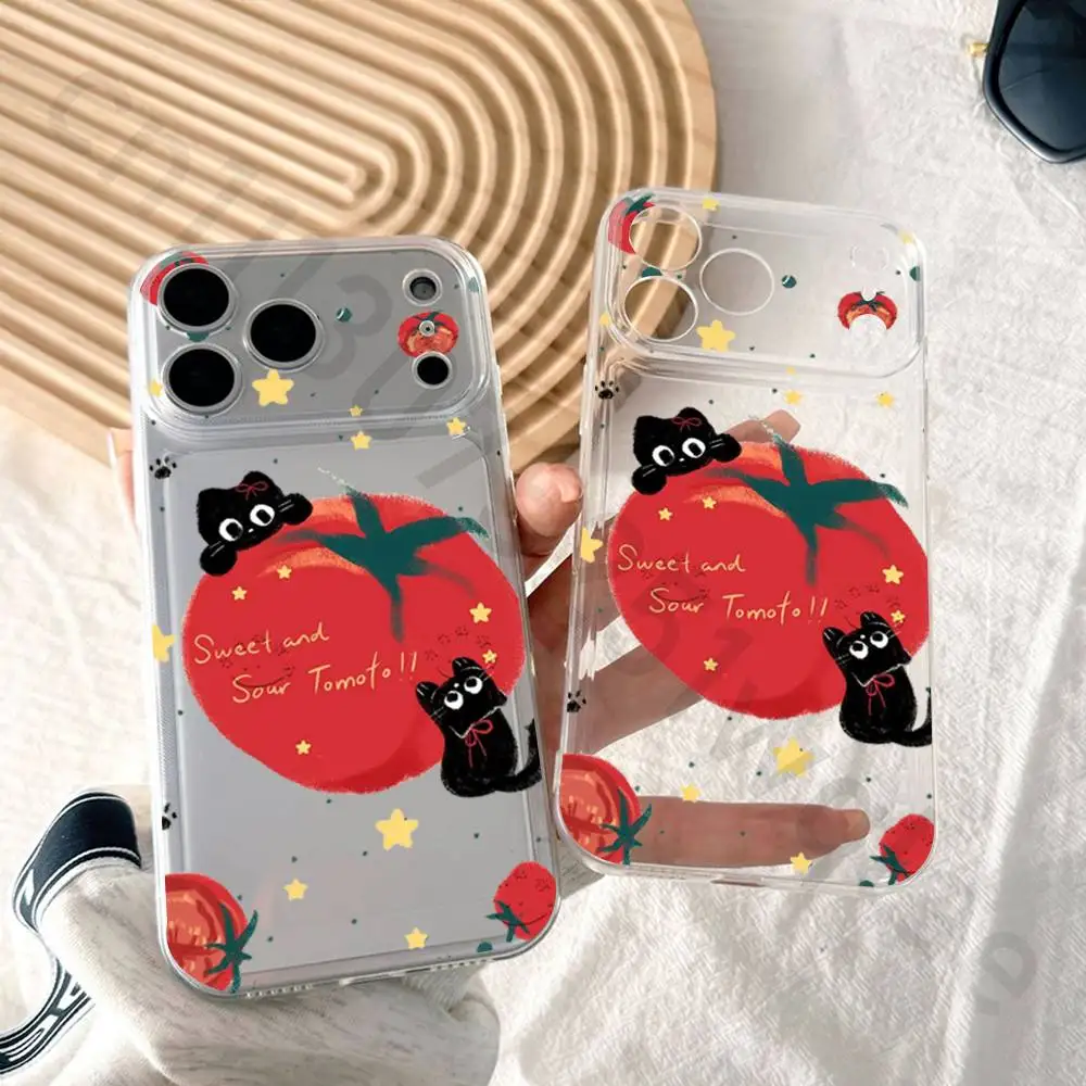 Shiny Cute Tomato Phone Case for iPhone 17 16 15 14 13 12 11 Pro Max Plus Air Mini 16E ProMax Transparent Case
Shiny Cute Tomato Phone Case for iPhone 17 16 15 14 13 12 11 Pro Max Plus Air Mini 16E ProMax Transparent Case