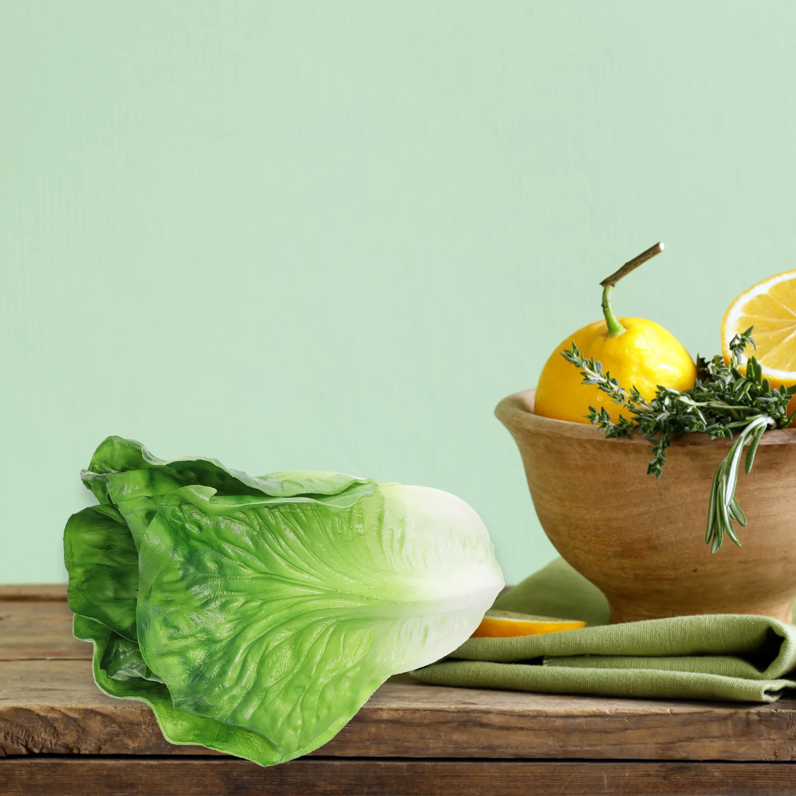 Emulation Lettuce Prop Simulation Vegetable Props Artificial Plant Greenery Decor
Emulation Lettuce Prop Simulation Vegetable Props Artificial Plant Greenery Decor
