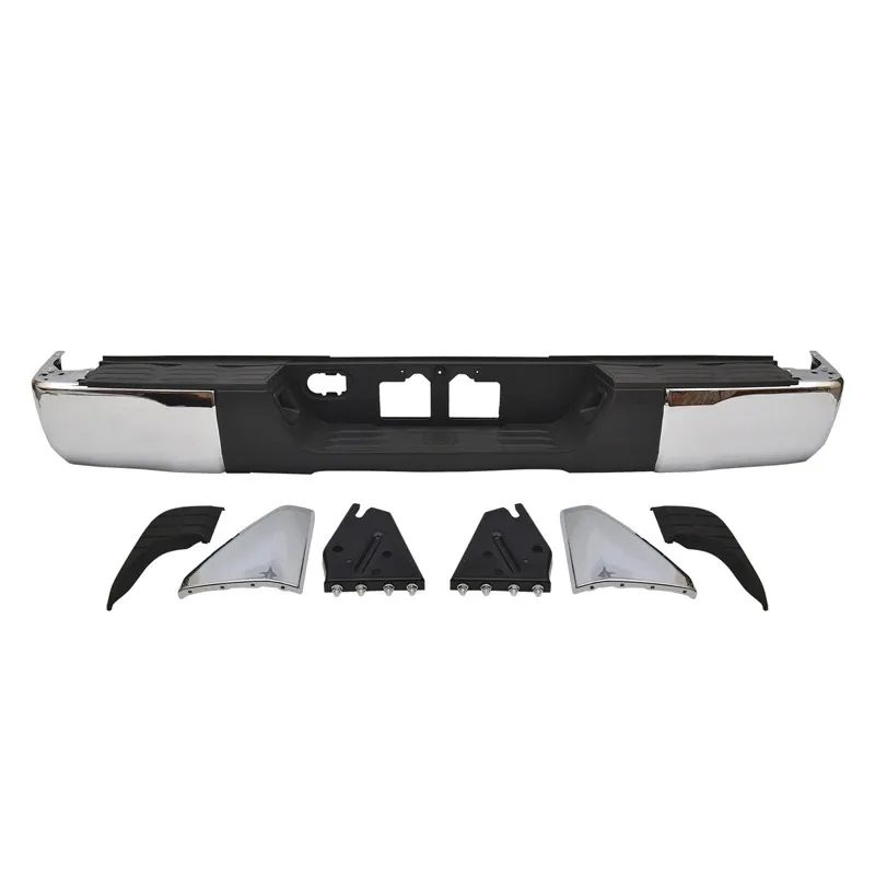 Cutting Style Modified Version Chrome Without Sensor Holes Rear Bumper Assembly for Tundra 2014-2021
Cutting Style Modified Version Chrome Without Sensor Holes Rear Bumper Assembly for Tundra 2014-2021