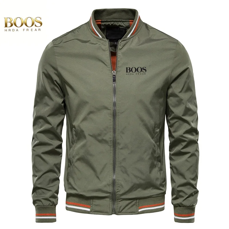 New Boos Spring and Autumn Fashion Stand up Collar Jacket, High Quality Casual Baseball Jacket, Men's Outdoor Sports Pilot Jacke
New Boos Spring and Autumn Fashion Stand up Collar Jacket, High Quality Casual Baseball Jacket, Men's Outdoor Sports Pilot Jacke