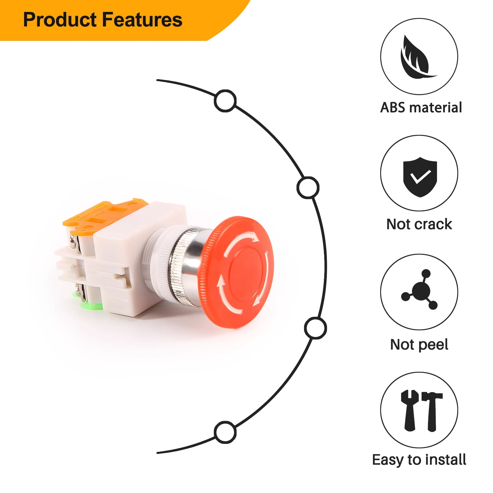 2025 Trend2pcs Red Mushroom Emergency Stop Shut Off Push Button Switch No + Nc 22Mm Cnc Gecko
2025 Trend2pcs Red Mushroom Emergency Stop Shut Off Push Button Switch No + Nc 22Mm Cnc Gecko