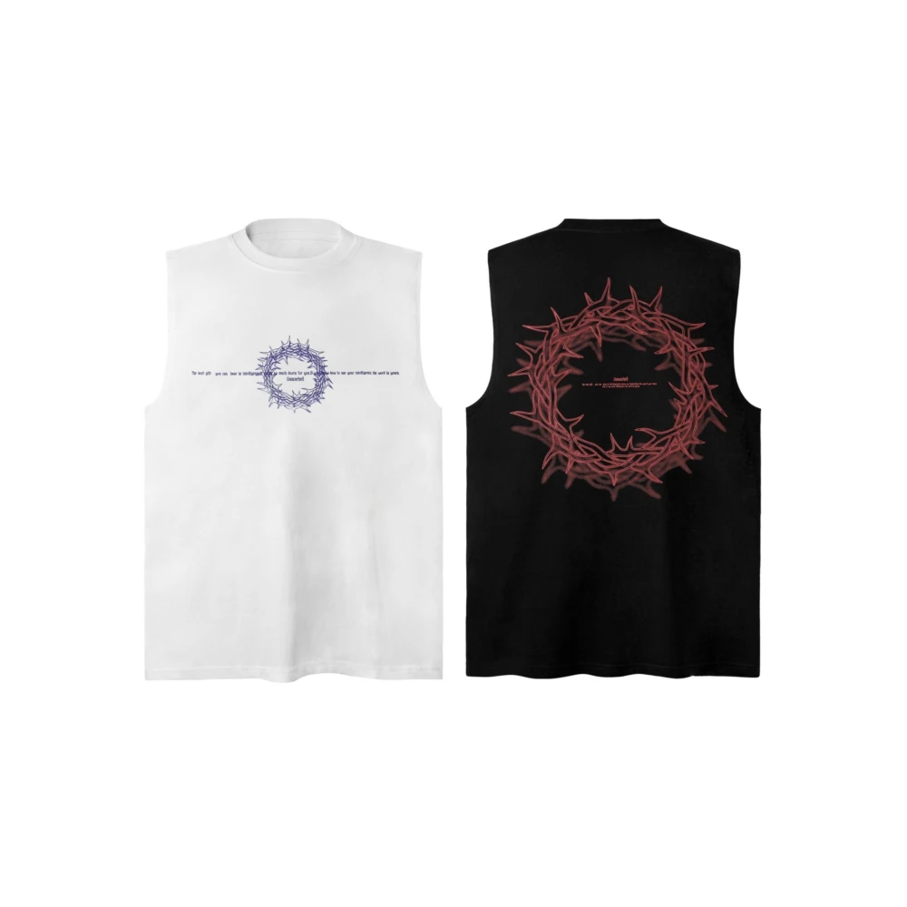 Vintage Black Wash Tank Top Men Women T-shirt Gothic Clothes Oversized Hip Hop Punk T Shirt Y2k Sleeveless Men's Clothing Tops
Vintage Black Wash Tank Top Men Women T-shirt Gothic Clothes Oversized Hip Hop Punk T Shirt Y2k Sleeveless Men's Clothing Tops