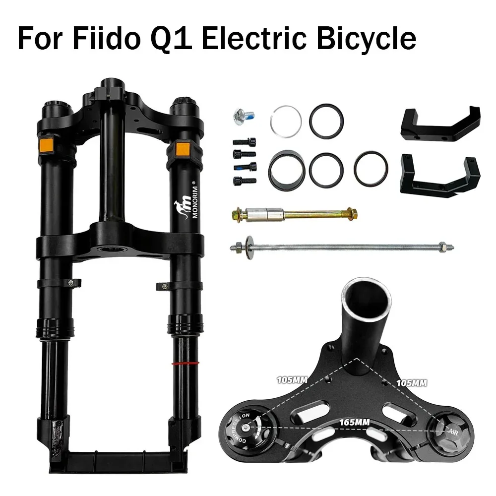Monorim Front Tube Shock Absorption Safty Accessorie For Fiido Q1 Electric Bicycle MB0-12inch Front Air Suspension Modifited Kit
Monorim Front Tube Shock Absorption Safty Accessorie For Fiido Q1 Electric Bicycle MB0-12inch Front Air Suspension Modifited Kit