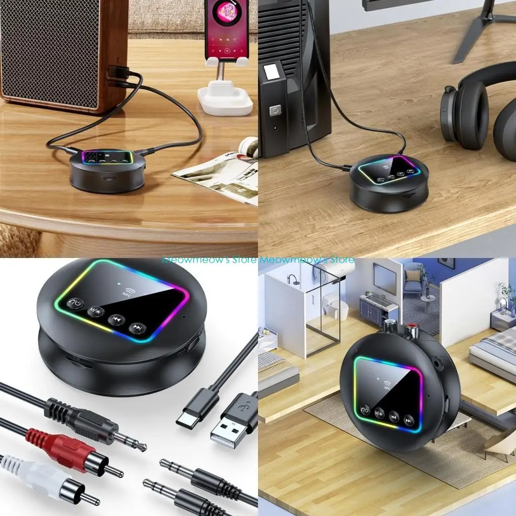 W91A Bluetooth-compatible-compatible Transmitters Receiver with Touch & Auto Reconnect for Household
W91A Bluetooth-compatible-compatible Transmitters Receiver with Touch & Auto Reconnect for Household