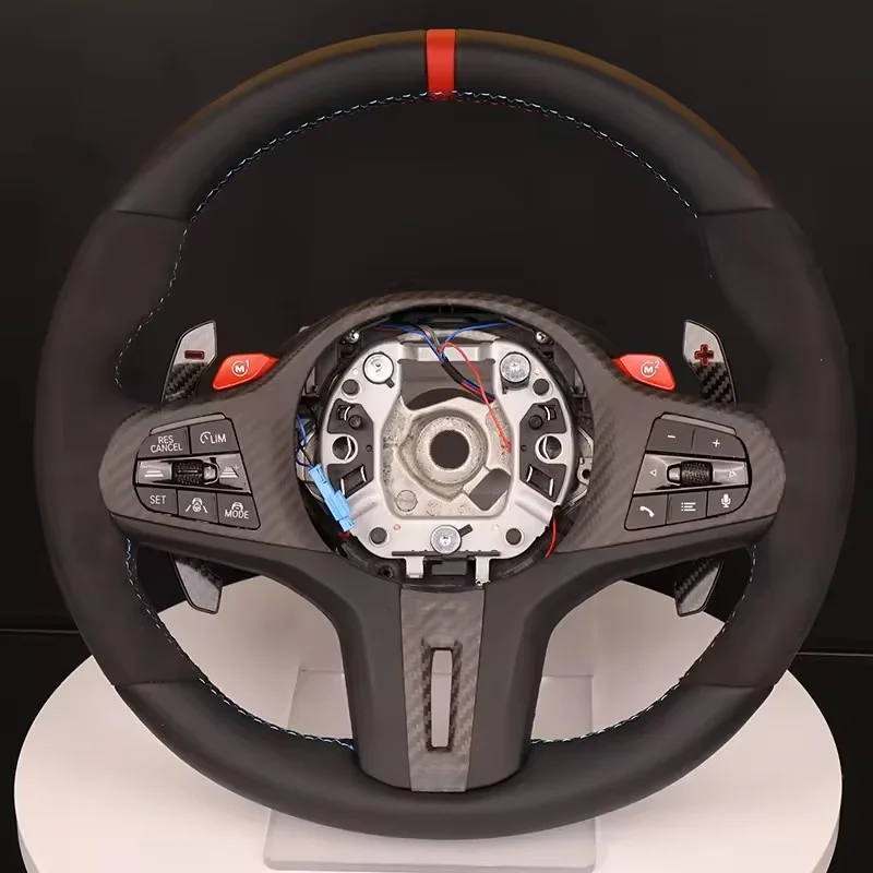 Car Steering Wheel Microfiber Leather G28 G30 G38 G80 G82 M320i M330i M330e M340i 540i G02 G11 Interior Accessories ForBMW G20
Car Steering Wheel Microfiber Leather G28 G30 G38 G80 G82 M320i M330i M330e M340i 540i G02 G11 Interior Accessories ForBMW G20