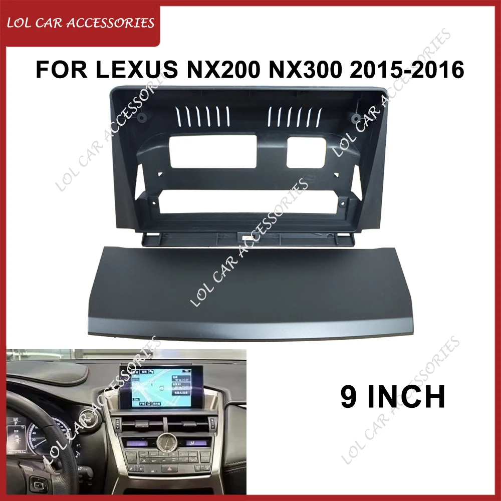 9 Inch For Lexus NX200 NX300 2015-2016 Car Radio Stereo Android MP5 WIFI GPS Player 2 Din Head Unit Fascia Panel Dash Frame
9 Inch For Lexus NX200 NX300 2015-2016 Car Radio Stereo Android MP5 WIFI GPS Player 2 Din Head Unit Fascia Panel Dash Frame