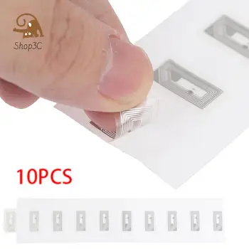 NFC 칩 Ntag213 스티커, 습식 인레이, 2*1cm, 13.56MHz, RFID NTAG213 라벨 태그, 직송, 10 개