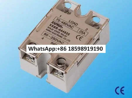 Однофазное твердотельное реле Xurui Xurui XSSR-AA4820 4825 4830 4840 4850 4860
Однофазное твердотельное реле Xurui Xurui XSSR-AA4820 4825 4830 4840 4850 4860