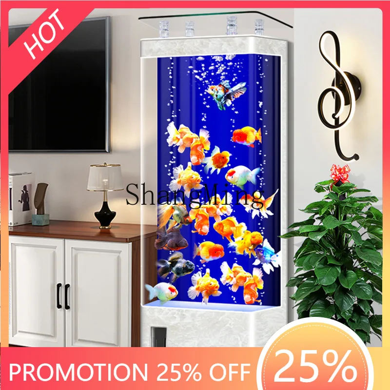 FGgood-looking new fish tank living room small and medium household floor type back filter square vertical water-free aquarium
FGgood-looking new fish tank living room small and medium household floor type back filter square vertical water-free aquarium
