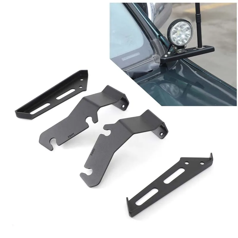 Hood Light Pod Mount Bracket Bonnet Auxiliary Lamp Mount Support Car Accessories For Toyota Land Cruiser Prado FJ120 2003-2009
Hood Light Pod Mount Bracket Bonnet Auxiliary Lamp Mount Support Car Accessories For Toyota Land Cruiser Prado FJ120 2003-2009