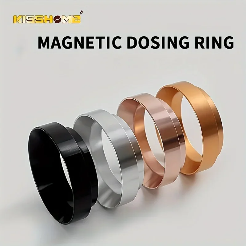 Coffee Dosing Ring Magnetic Funnel For 51mm 54mm 58mm Portafilter Delonghi Breville Espresso Machine Accessories Barista Tools
Coffee Dosing Ring Magnetic Funnel For 51mm 54mm 58mm Portafilter Delonghi Breville Espresso Machine Accessories Barista Tools