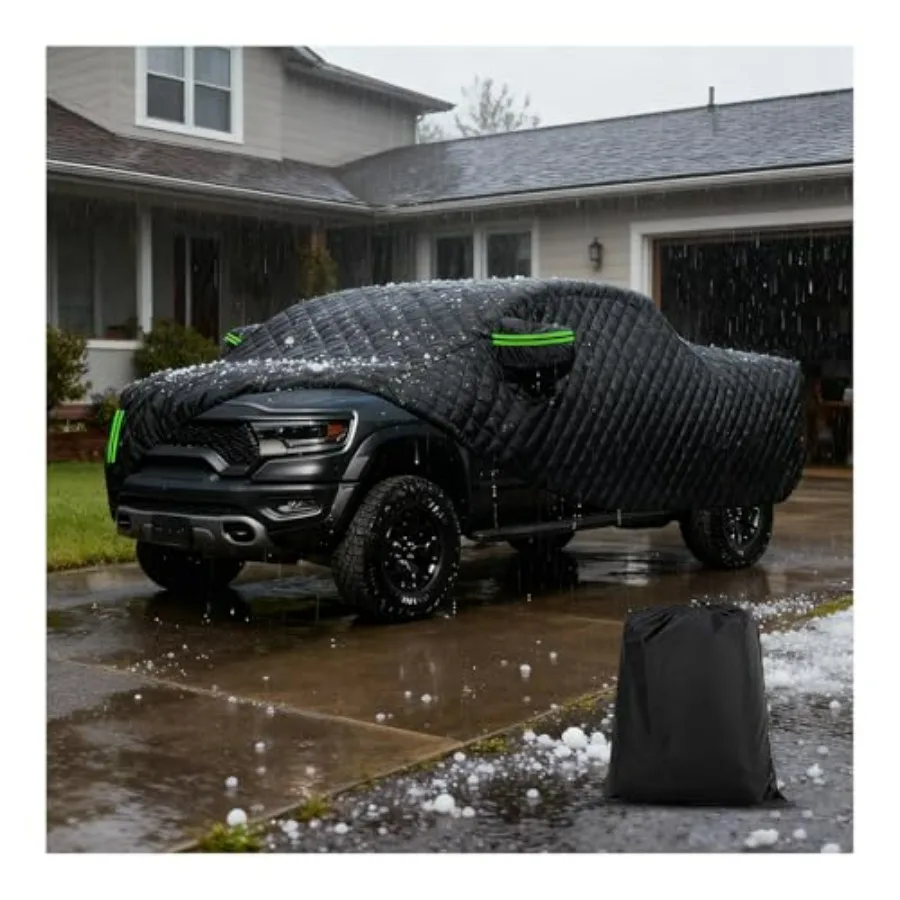 Hail Car Cover Protection Compatible with Ford F150 F250 F350 Ram 1500, Car Hail Cover, Hail with Cotton, for Snow Rain Dust Ha
Hail Car Cover Protection Compatible with Ford F150 F250 F350 Ram 1500, Car Hail Cover, Hail with Cotton, for Snow Rain Dust Ha