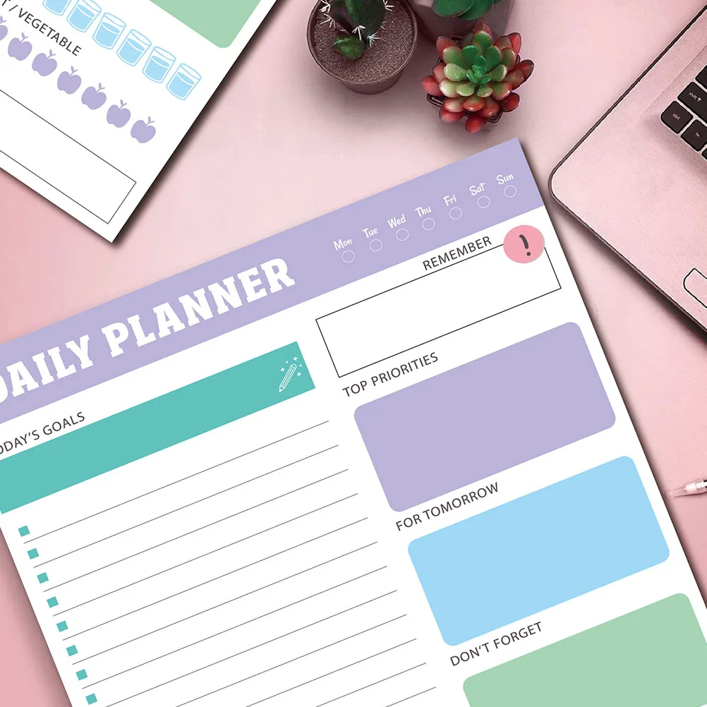 2 Books Planner Note Pads Note Pads Thick Paper Tearable Household Memo Compact Office Time Management Schedule
2 Books Planner Note Pads Note Pads Thick Paper Tearable Household Memo Compact Office Time Management Schedule