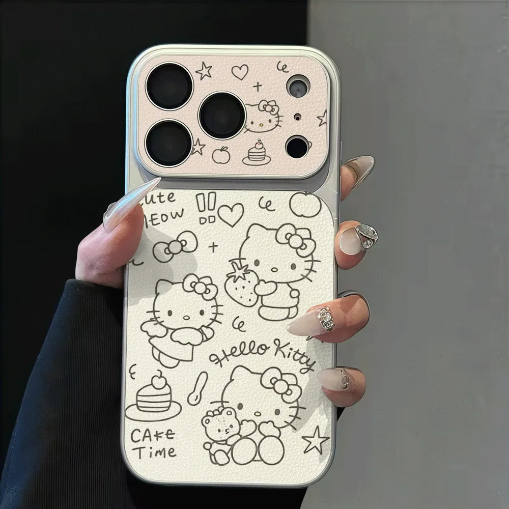 Doodle Line Art Hello Kitty Phone Case For iPhone 17 16 15 14 13 12 Pro Max 17Air 17E X XR iPhone 16 15 14 8 Plus Silicone Cover
Doodle Line Art Hello Kitty Phone Case For iPhone 17 16 15 14 13 12 Pro Max 17Air 17E X XR iPhone 16 15 14 8 Plus Silicone Cover