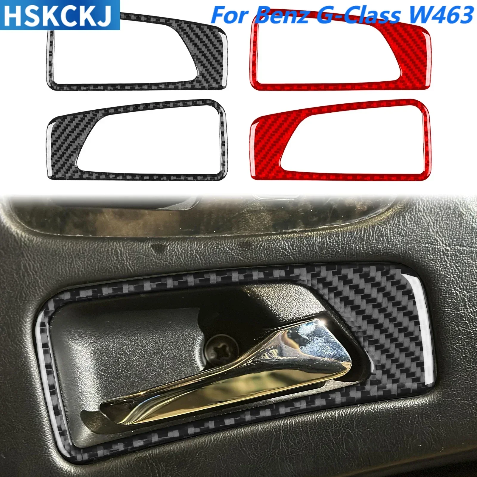 Car Accessories Carbon Fiber Inner Door Handle Panel Frame Interior Cover Trim Sticker For Benz G-Class G500 G55 W463 2004—2012
Car Accessories Carbon Fiber Inner Door Handle Panel Frame Interior Cover Trim Sticker For Benz G-Class G500 G55 W463 2004—2012