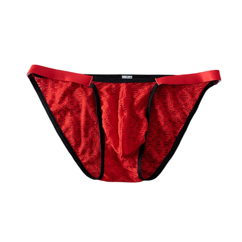 Men's Panties Ultra-Thin Lace Underwear See Through Lingerie Sissy Briefs Sheer Breathable Mesh Transparent Sexy Underpants
Men's Panties Ultra-Thin Lace Underwear See Through Lingerie Sissy Briefs Sheer Breathable Mesh Transparent Sexy Underpants