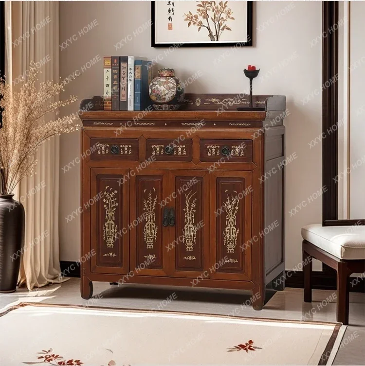 Solid wood old tea cabinet in the Qing Dynasty old bookcase in the Republic of China storage cabinet, old furniture in homes
Solid wood old tea cabinet in the Qing Dynasty old bookcase in the Republic of China storage cabinet, old furniture in homes