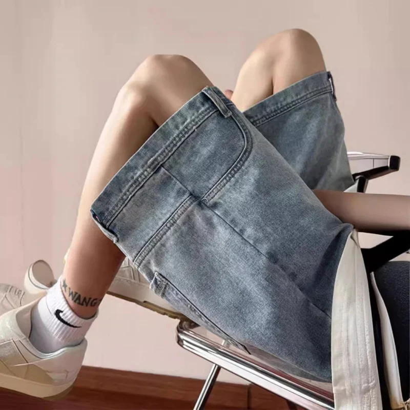 Мужские шорты для рабочей одежды обратного хода, летний тонкий дизайн, свободные прямые брюки, модный американский стиль, брюки с пятью точками
Мужские шорты для рабочей одежды обратного хода, летний тонкий дизайн, свободные прямые брюки, модный американский стиль, брюки с пятью точками