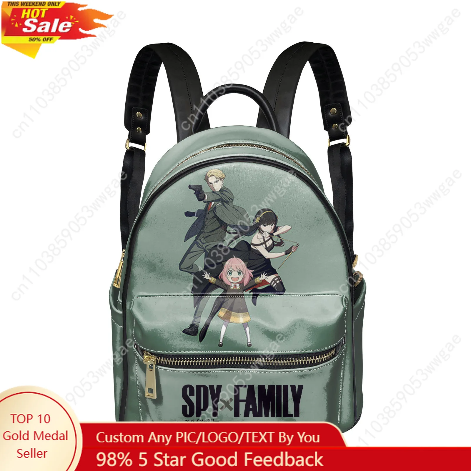 Spy×Family Backpack Womens Mens Knapsack Customized Text Image Double Shoulder Bag Business Travel Bookbag Rucksack Gift Daypack
Spy×Family Backpack Womens Mens Knapsack Customized Text Image Double Shoulder Bag Business Travel Bookbag Rucksack Gift Daypack