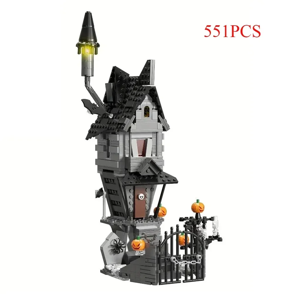 Halloween Haunted House Building Set Halloween Building Blocks Set Toy Kit for Movie Fans Friends Kids Gifts,551PCS
Halloween Haunted House Building Set Halloween Building Blocks Set Toy Kit for Movie Fans Friends Kids Gifts,551PCS