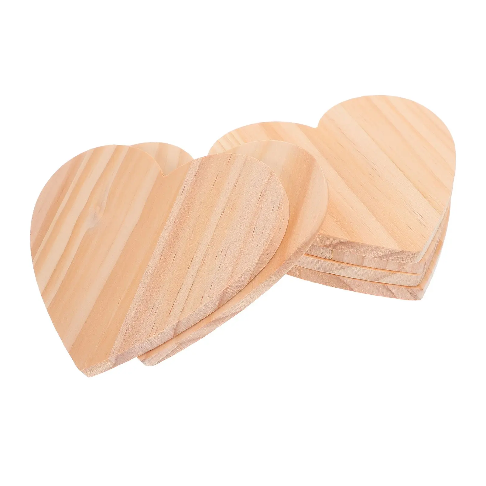 6pcs Wooden Coasters Heart Shaped Reusable Natural Material Heat Nonslip Design Home Office Cafe Table
6pcs Wooden Coasters Heart Shaped Reusable Natural Material Heat Nonslip Design Home Office Cafe Table