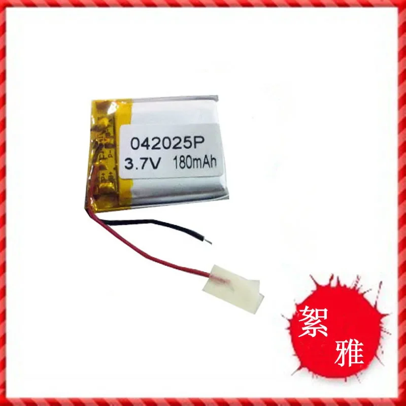 New Hot A 3.7V polymer lithium battery 402025 042025 180MAH MP3 small toy Bluetooth headset battery Rechargeable Li-ion Cell
New Hot A 3.7V polymer lithium battery 402025 042025 180MAH MP3 small toy Bluetooth headset battery Rechargeable Li-ion Cell