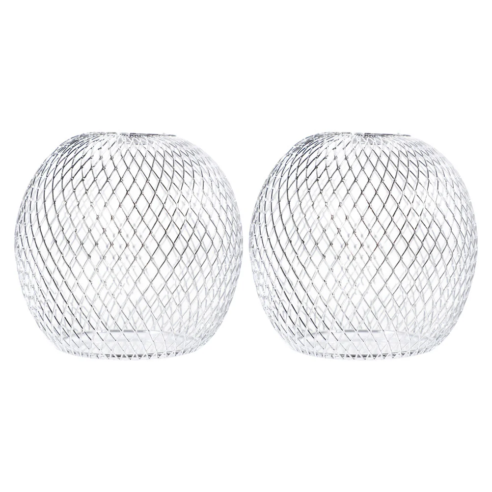 2 Pcs Lampshade Shades Open Style Light Covers Metal Glass Ball Vintage Small Pendant Adjustable
2 Pcs Lampshade Shades Open Style Light Covers Metal Glass Ball Vintage Small Pendant Adjustable