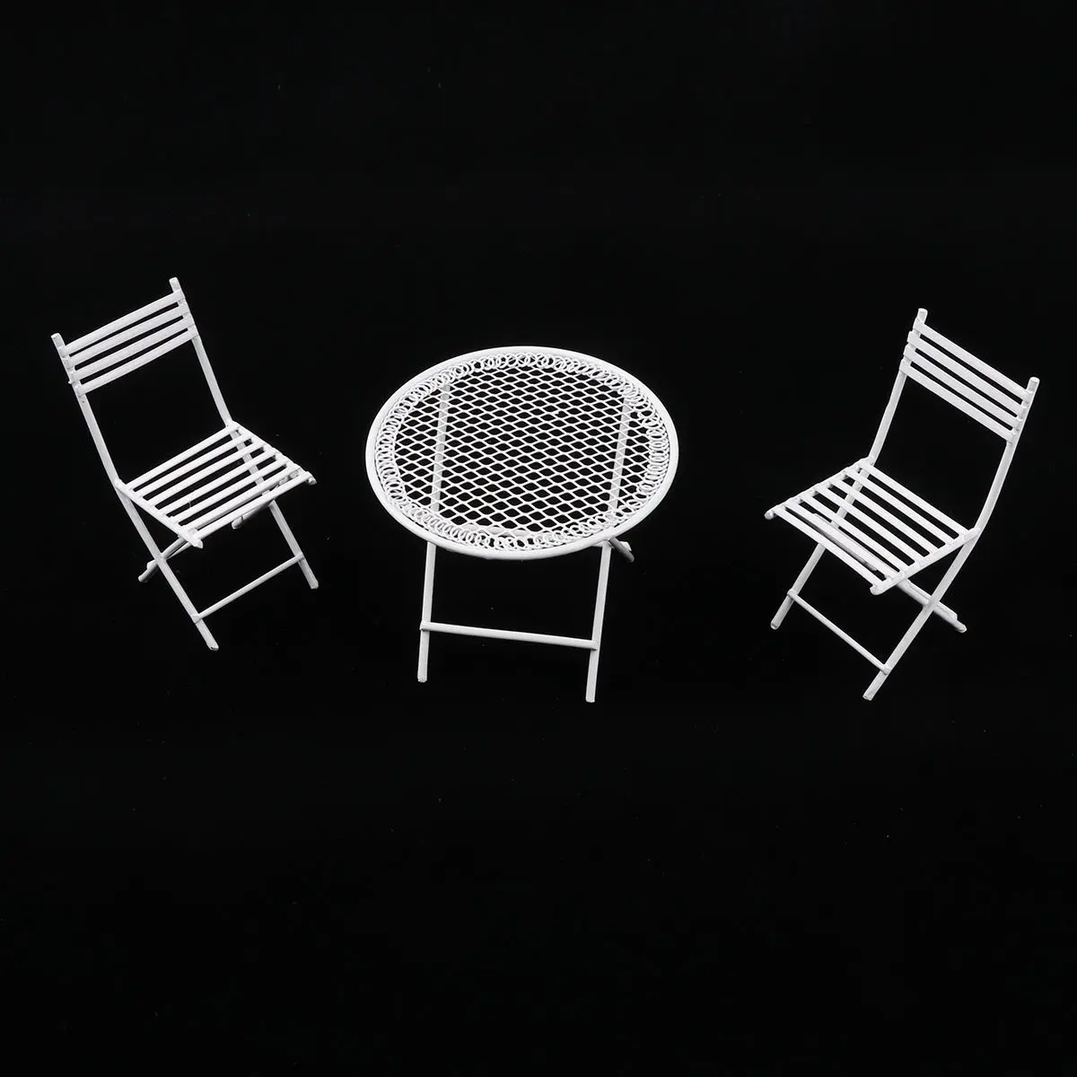 1Set Mini White Iron Table Chair Set 3 Pieces Exquisite DIY Home Decor Household Ornament Interactive Parent Child
1Set Mini White Iron Table Chair Set 3 Pieces Exquisite DIY Home Decor Household Ornament Interactive Parent Child