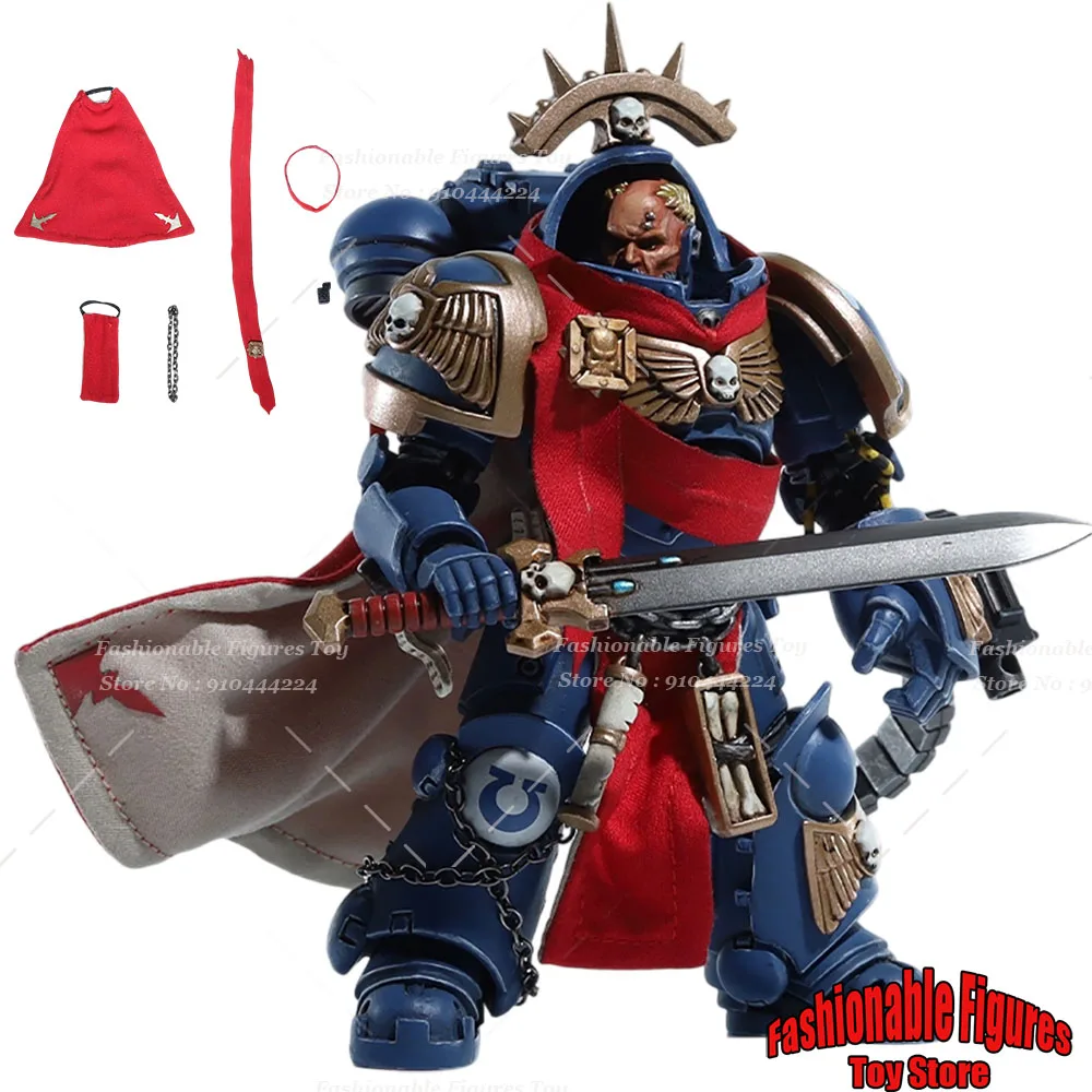JOYTOY 1:18 Scale Men Soldier Ultramarines Captain in Gravis Armour Cloak For 12.7Cm Action Figure Model Dolls
JOYTOY 1:18 Scale Men Soldier Ultramarines Captain in Gravis Armour Cloak For 12.7Cm Action Figure Model Dolls
