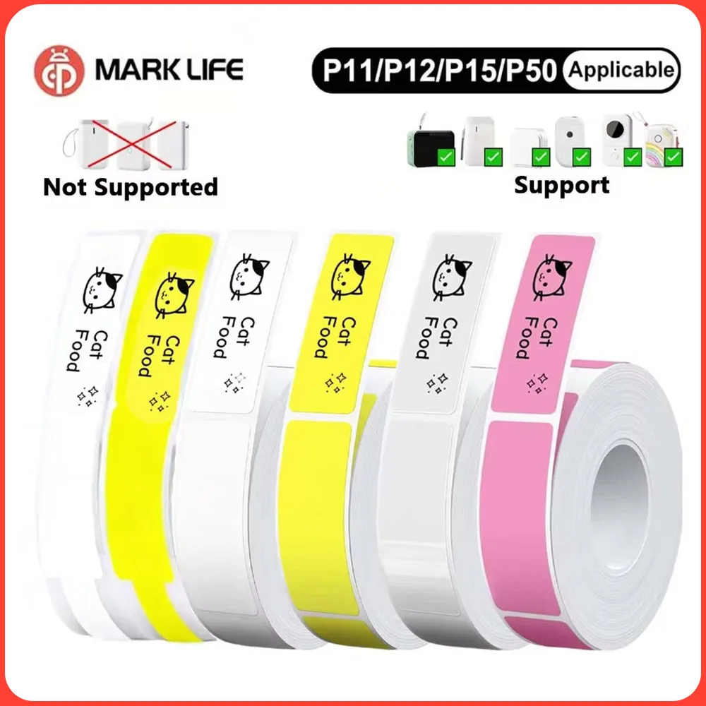 Наклейки Marklife P15, термобумага, самоклеящиеся белые/цветные/кабельные этикетки, совместимые с принтерами P11/P12/P15/P50/Q30
Наклейки Marklife P15, термобумага, самоклеящиеся белые/цветные/кабельные этикетки, совместимые с принтерами P11/P12/P15/P50/Q30
