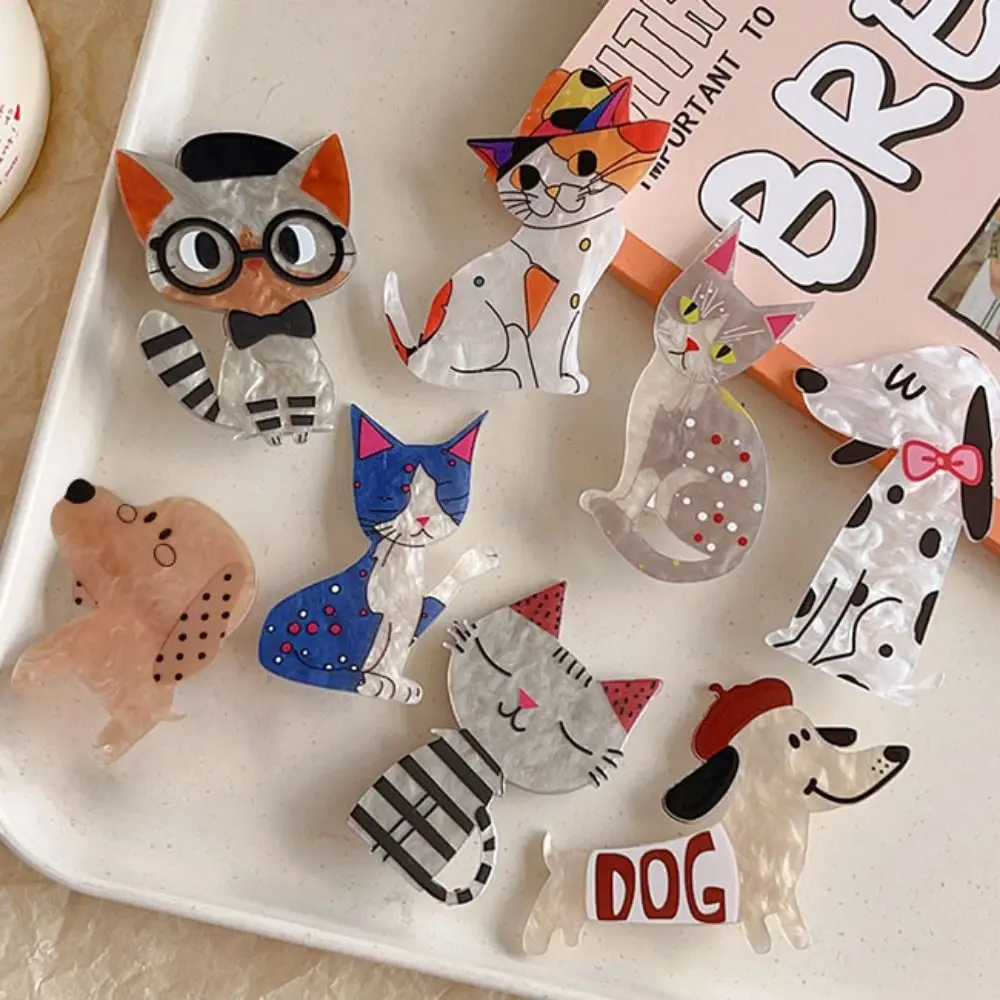 Cute Animal Cat Acrylic Hairpin Korean Style Hair Accessories Cartoon Duckbill Clip Bang Clip Cartoon Hair Clip Daily
Cute Animal Cat Acrylic Hairpin Korean Style Hair Accessories Cartoon Duckbill Clip Bang Clip Cartoon Hair Clip Daily