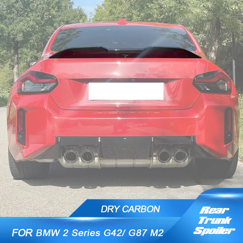 Задний спойлер багажника автомобиля для BMW 2 серии M240I M2 G42 G87 Coupe 2020-2022, задний спойлер с утиным хвостом, крыло Prepreg Dry Carbon
Задний спойлер багажника автомобиля для BMW 2 серии M240I M2 G42 G87 Coupe 2020-2022, задний спойлер с утиным хвостом, крыло Prepreg Dry Carbon