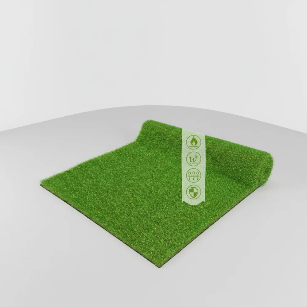 Premium Artificial Grass Turf 4'10"x8' Outdoor Lawn, Realistic Pet-Friendly Synthetic Grass with Drain Holes
Premium Artificial Grass Turf 4'10"x8' Outdoor Lawn, Realistic Pet-Friendly Synthetic Grass with Drain Holes