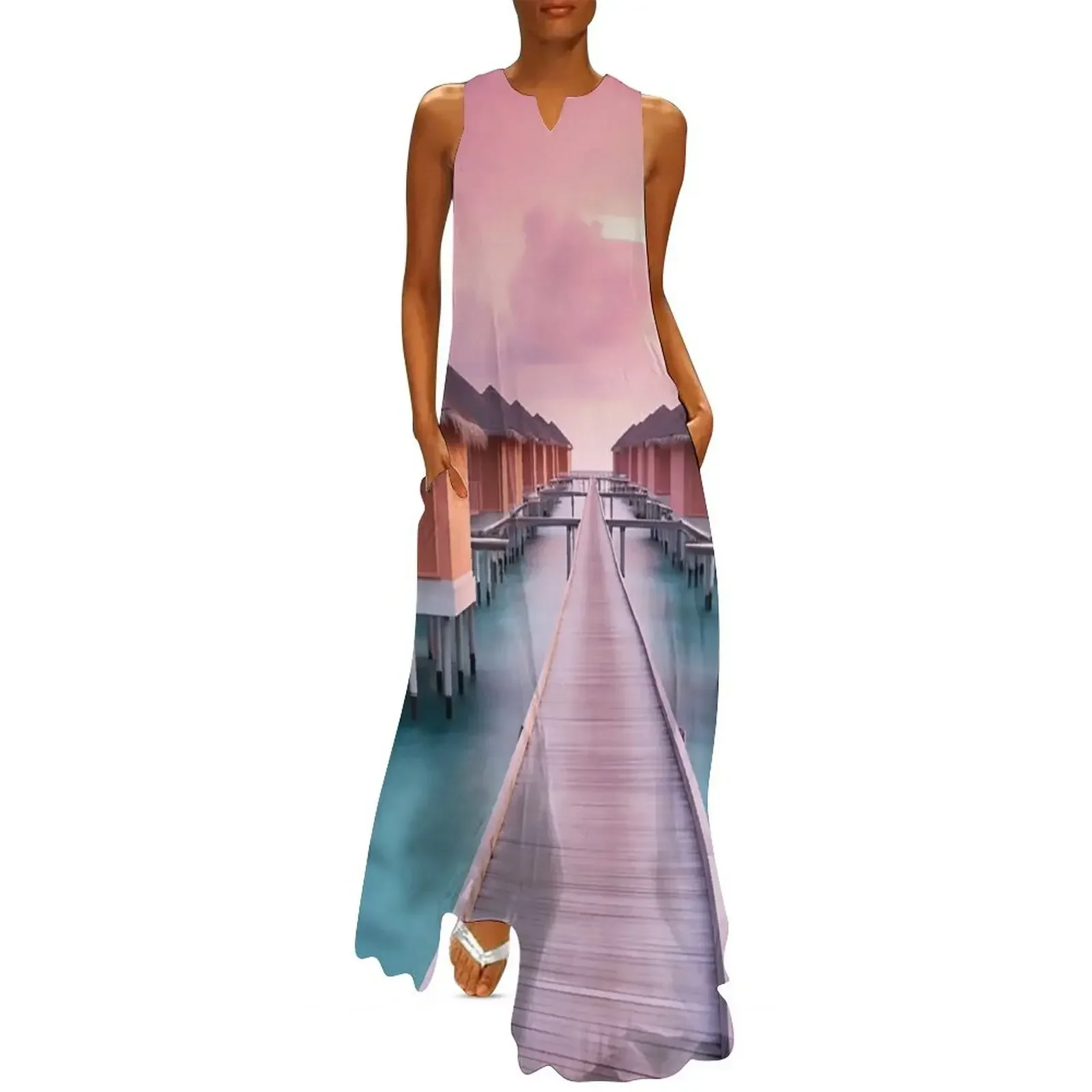 Beautiful maldives travel hostel Long Dress dress women summer 2025 loose women's dress Female women long dresses
Beautiful maldives travel hostel Long Dress dress women summer 2025 loose women's dress Female women long dresses