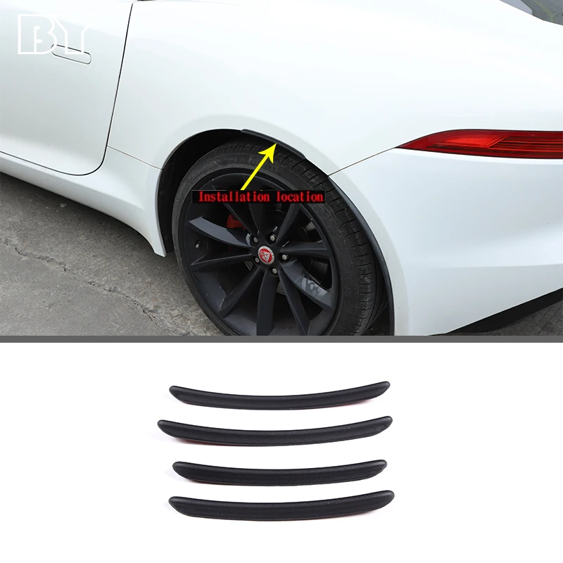 ABS Black Car Bumper Fender Flare Mud Flap Splash Guards Wheel Eyebrow Lip For Jaguar F-TYPE 2013-2022 Accessories
ABS Black Car Bumper Fender Flare Mud Flap Splash Guards Wheel Eyebrow Lip For Jaguar F-TYPE 2013-2022 Accessories