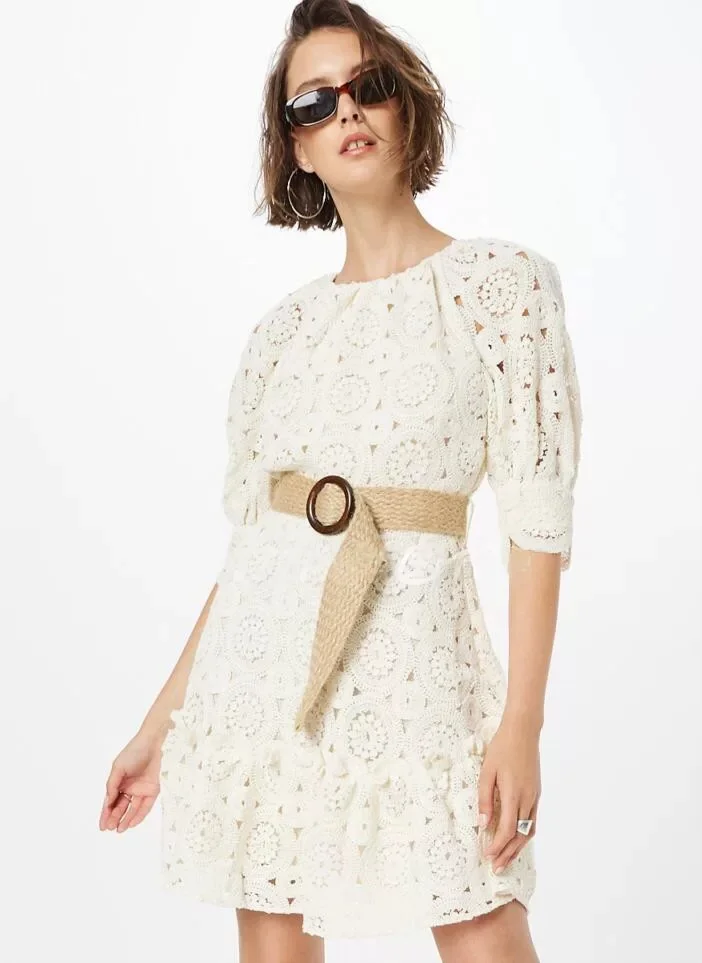 UK Original Boutique Elegant Cotton Blend Hollow Out Embroidered Crochet Dress Size 1-5
UK Original Boutique Elegant Cotton Blend Hollow Out Embroidered Crochet Dress Size 1-5