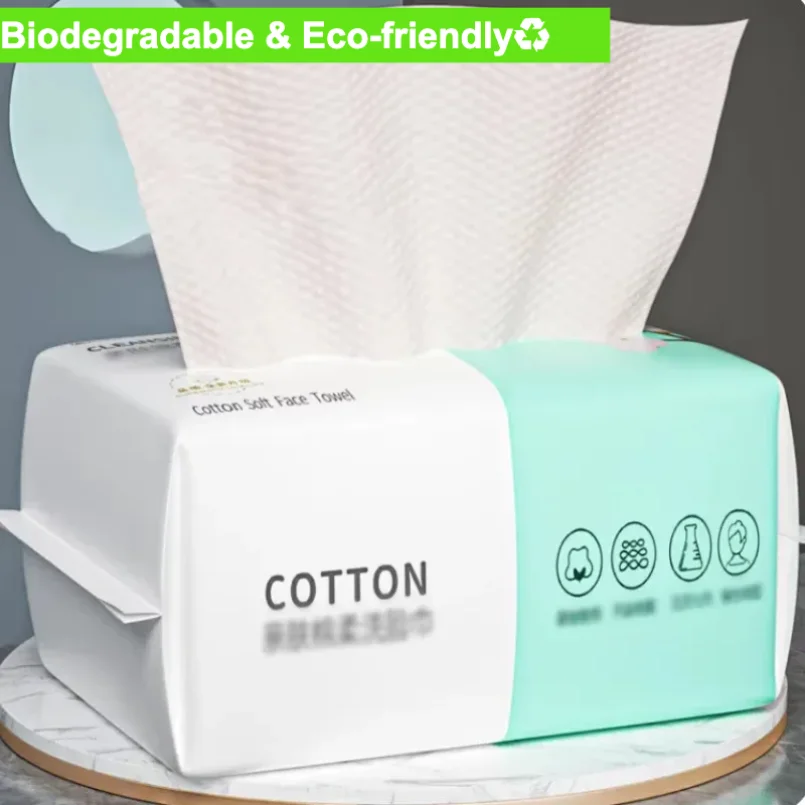 Reusable thickened face towel One pack of 50 pieces per pack Travel cleanser, wet and dry makeup remover, cotton soft fabric
Reusable thickened face towel One pack of 50 pieces per pack Travel cleanser, wet and dry makeup remover, cotton soft fabric