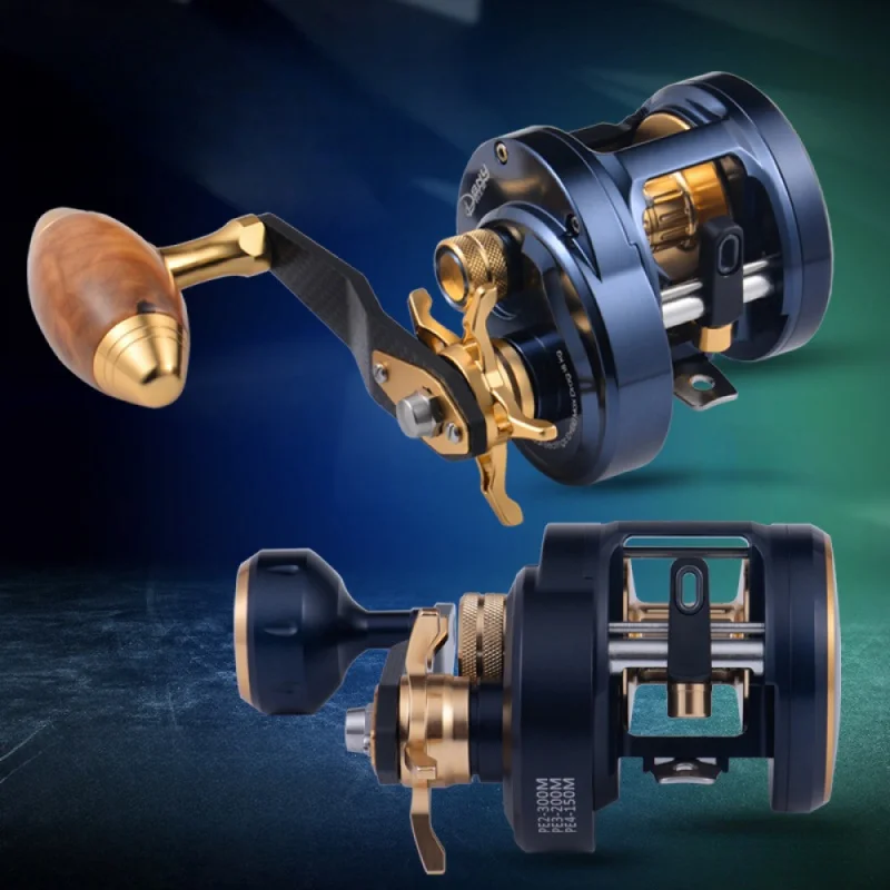 Black Knight BK200R Saltwater Drum Reel Line Guide Slow Jigging Reel Ultra Lightweight Offshore Boat Fishing Trolling Reel
Black Knight BK200R Saltwater Drum Reel Line Guide Slow Jigging Reel Ultra Lightweight Offshore Boat Fishing Trolling Reel