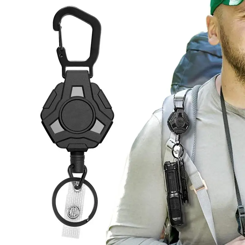 Retractable Keychain Heavy Duty Belt Clip Polygonal Keychain Clip Heavy Duty Carabiner Badge Holder Keychain With Carabiner
Retractable Keychain Heavy Duty Belt Clip Polygonal Keychain Clip Heavy Duty Carabiner Badge Holder Keychain With Carabiner