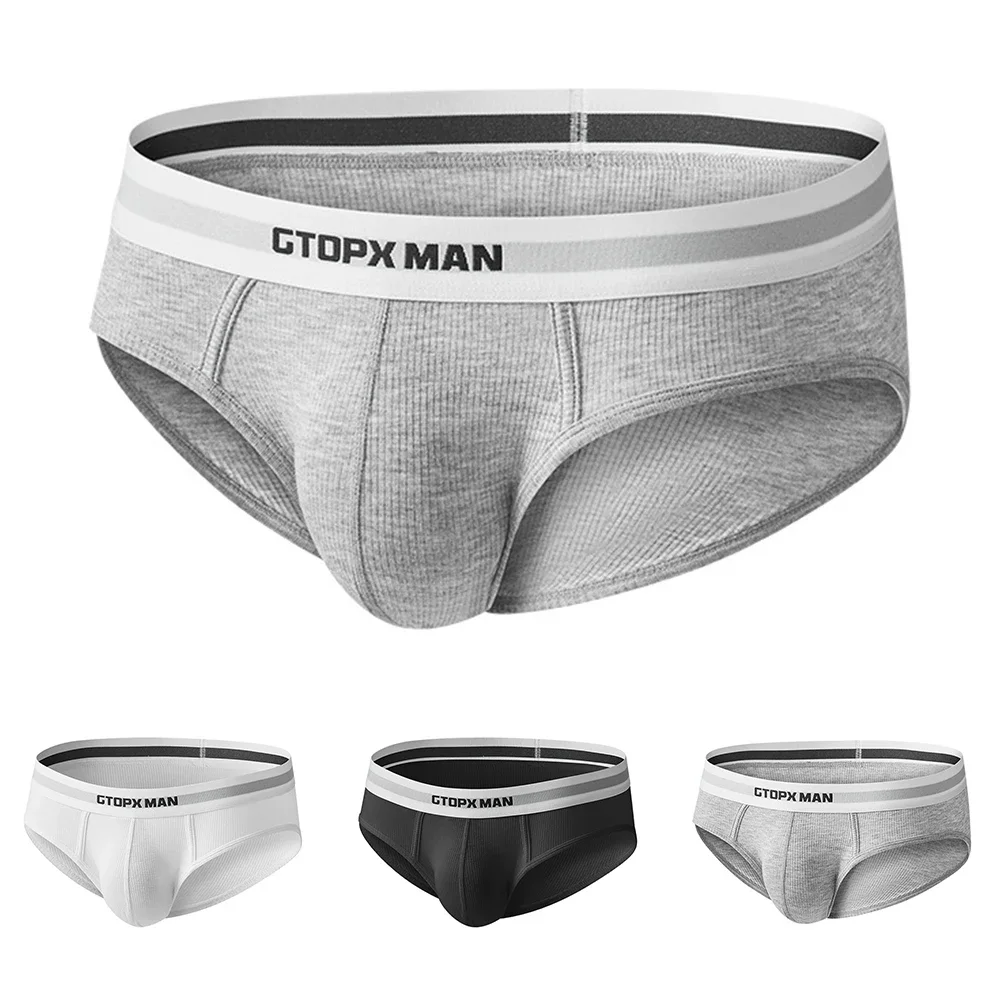 Men's Panties Sexy Ribbed Breathable Sexy Tоy Mens Briefs Low Rise Sissy Solid Soft Underwear Bulge Pouch Elastic Underpants Men
Men's Panties Sexy Ribbed Breathable Sexy Tоy Mens Briefs Low Rise Sissy Solid Soft Underwear Bulge Pouch Elastic Underpants Men