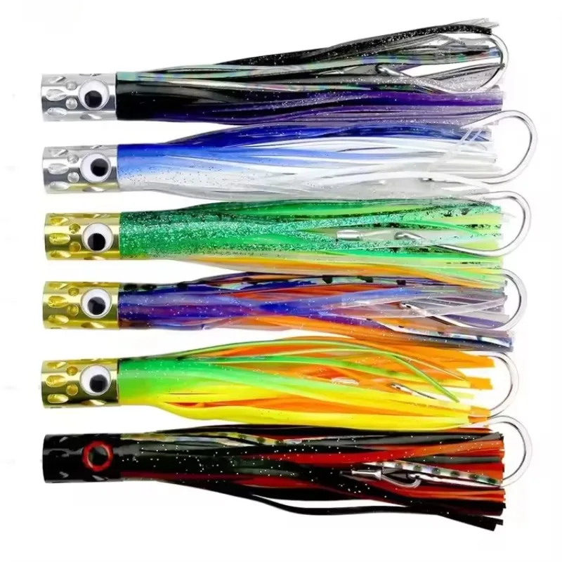 New 7.5 Inch/1.4oz Aluminum & PVC Trolling Lure for Big Game Fishing Marlin Tuna Wahoo Saltwater High Speed Trolling
New 7.5 Inch/1.4oz Aluminum & PVC Trolling Lure for Big Game Fishing Marlin Tuna Wahoo Saltwater High Speed Trolling