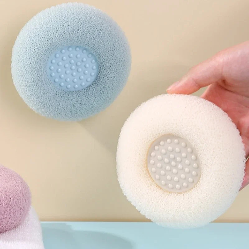 Handheld Shower Brush Massage Bath Sponge Ball Body Gently Deep Cleaning Scrubbers with Suction Cup Bathroom Accessories
Handheld Shower Brush Massage Bath Sponge Ball Body Gently Deep Cleaning Scrubbers with Suction Cup Bathroom Accessories
