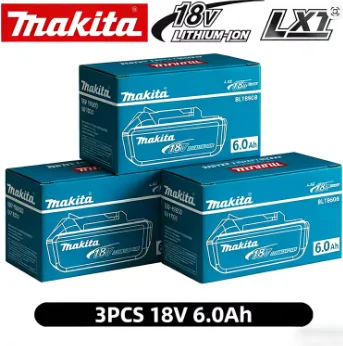 100% Original Makita battery,18V 6.0Ah rechargeable battery, replacing Makita BL1830B L1840B L1850B L1860B,power tool batter
100% Original Makita battery,18V 6.0Ah rechargeable battery, replacing Makita BL1830B L1840B L1850B L1860B,power tool batter