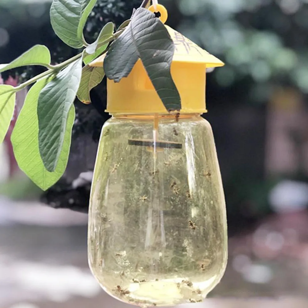 Yellow 1PC for Orchard Plastic Hanging Drosophila Trap Fruit Fly Trap Insect Control Tool Fruit Fly Catcher
Yellow 1PC for Orchard Plastic Hanging Drosophila Trap Fruit Fly Trap Insect Control Tool Fruit Fly Catcher