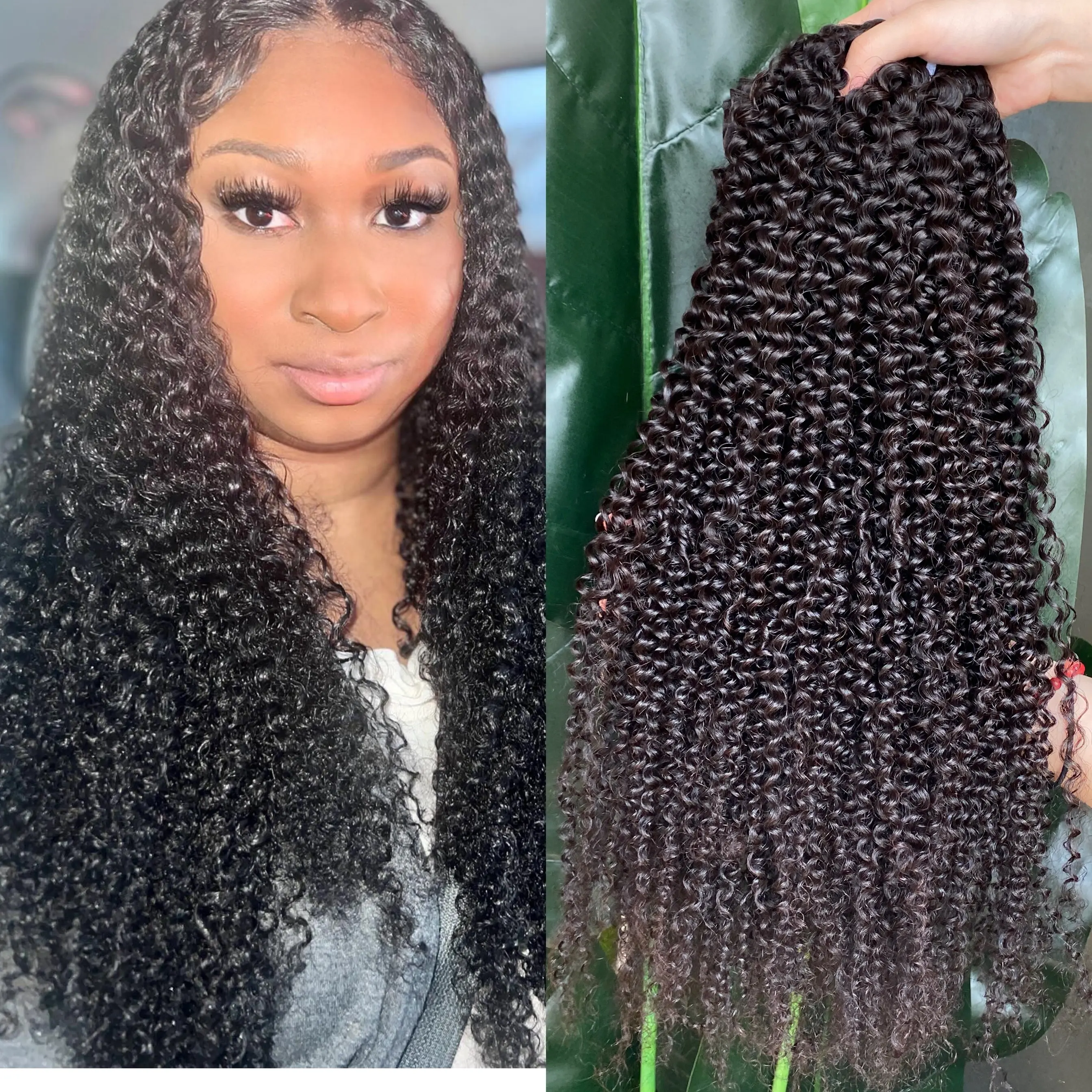Kinky Curly Human Hair Bundles Cheap Price Natural Hair Extensions Durable Kinky Curly Hair Bundles for Styling
Kinky Curly Human Hair Bundles Cheap Price Natural Hair Extensions Durable Kinky Curly Hair Bundles for Styling