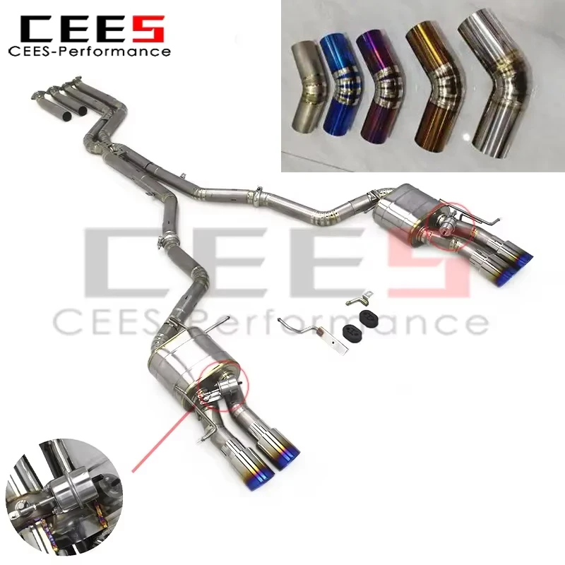 cees Silver Catback Exhaust 2009-2017 for BMW Z4 E89 2.5L 3.0L 2.0T 3.0T Racing Sport Sound Exhaust Pipe Muffler
cees Silver Catback Exhaust 2009-2017 for BMW Z4 E89 2.5L 3.0L 2.0T 3.0T Racing Sport Sound Exhaust Pipe Muffler